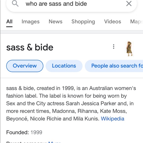 Sass and Bide Dress - Picture 5 of 6